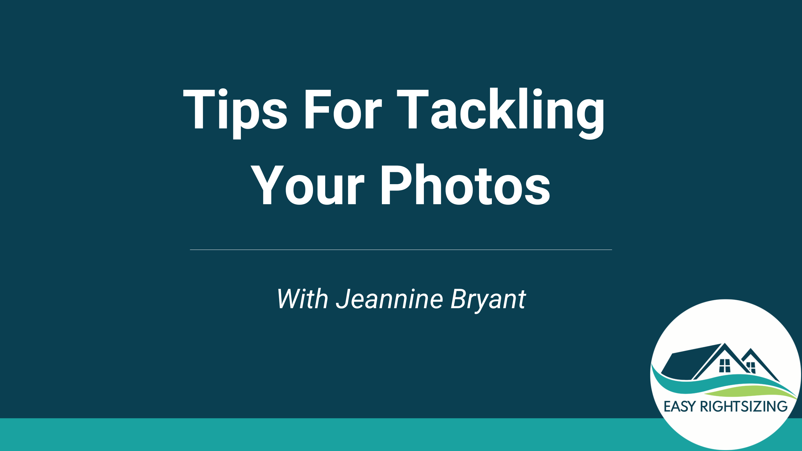 Tips For Tackling Your Photos