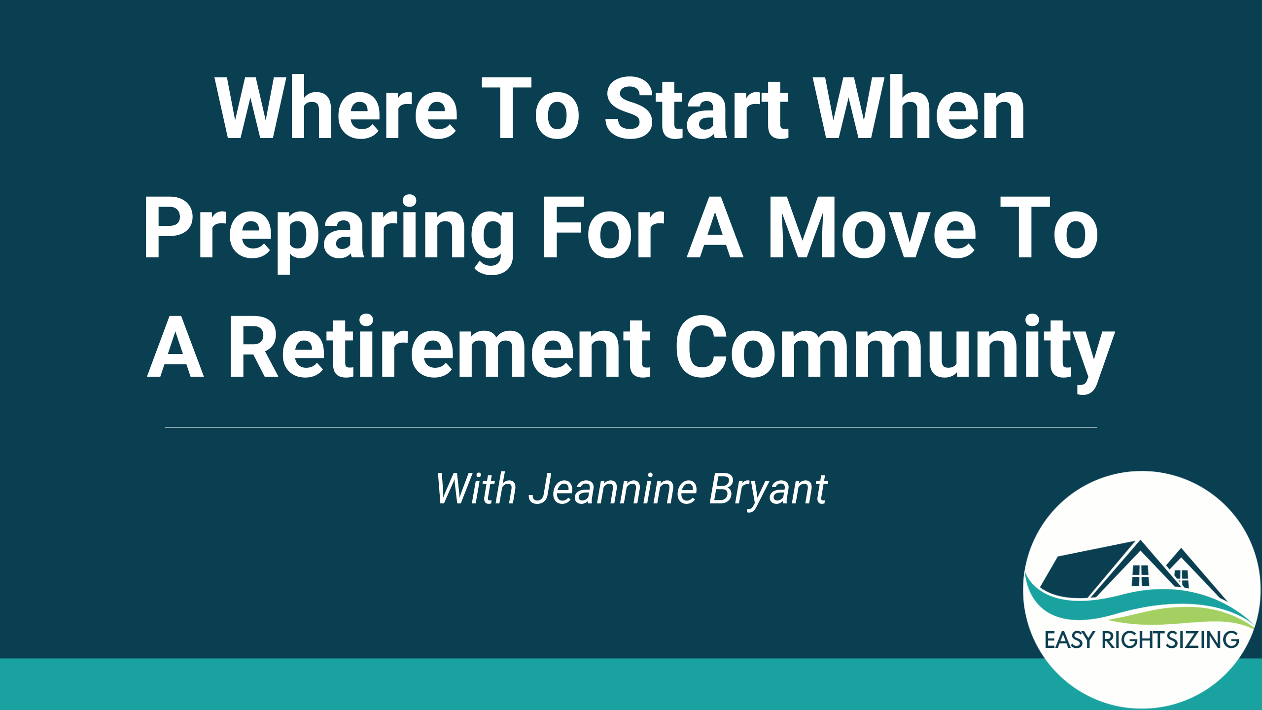 Where To Start When Preparing For A Move To A Retirement Community