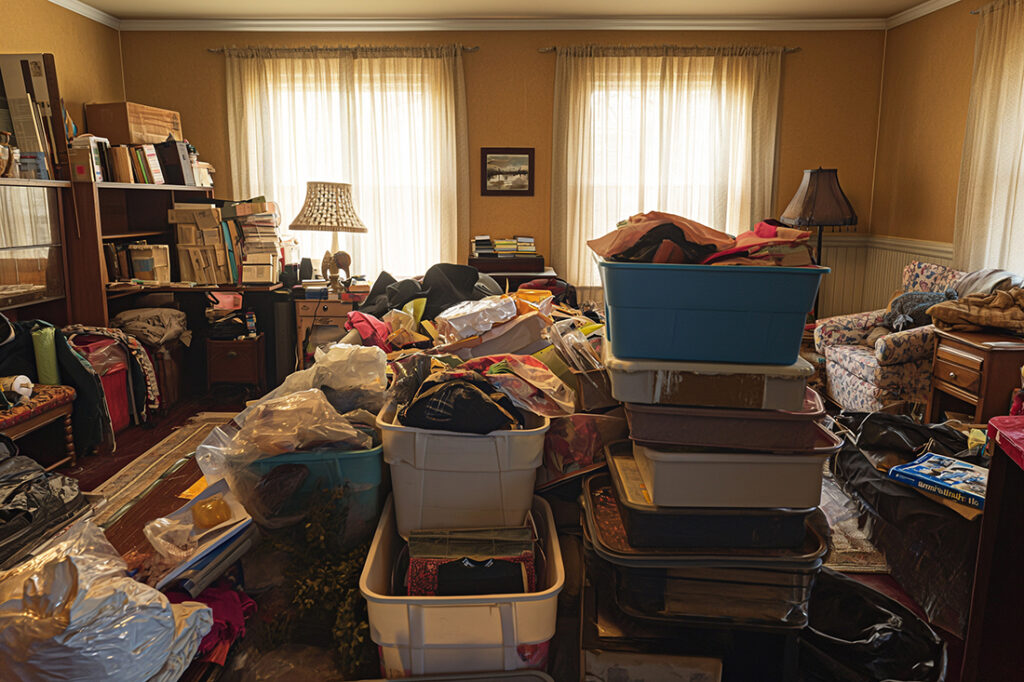 How to Declutter When You Live with a Hoarder
