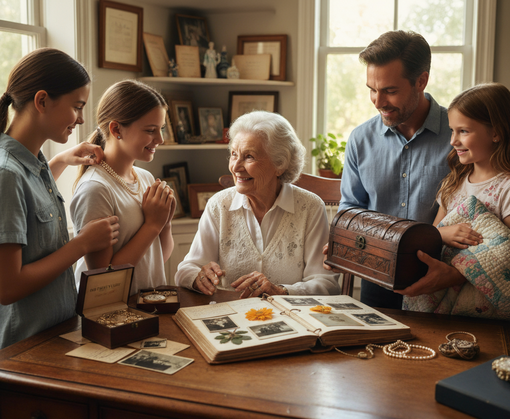 Creative Ways to Pass On Heirlooms While You’re Still Here